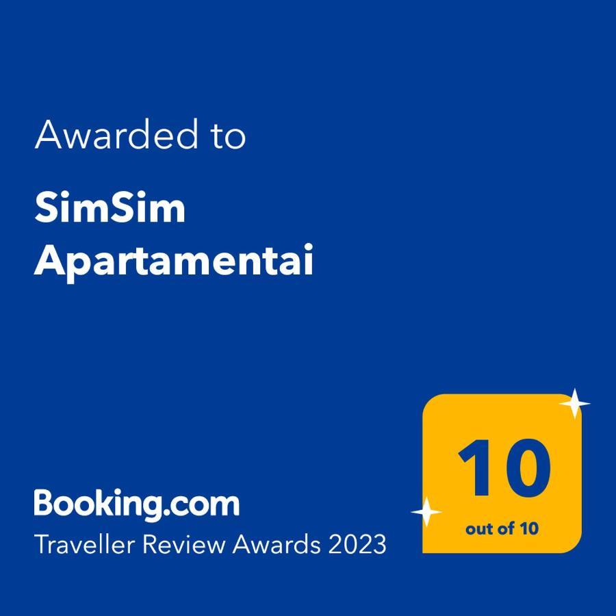 Simsim Apartamentai Šventoji Dış mekan fotoğraf